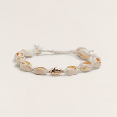 Seashell Anklet Bracelet from Mango
