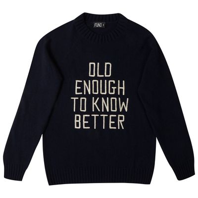 Bespoke Embroidered For A Better Future Jumper