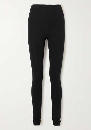 Cork Stretch-Jersey Leggings from Toteme