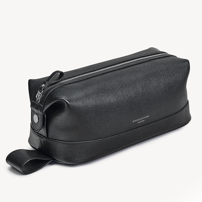 Men's Leather Wash Bag