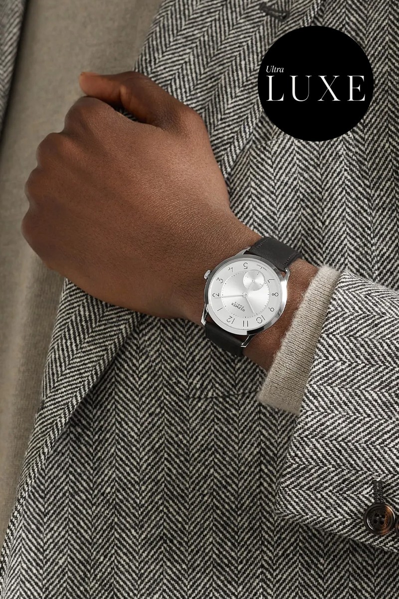 Slim d'Hermès Acier Automatic 39.5mm Stainless Steel & Leather Watch from Hermès Timepieces