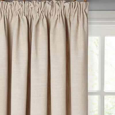 Lined Pencil Pleat Curtains from John Lewis
