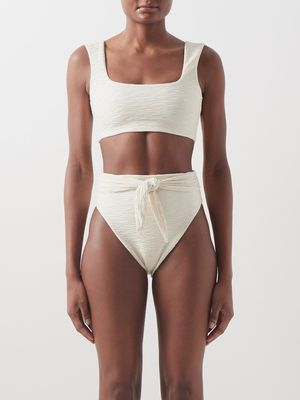 Raina Scoop-Neck Bikini Top from Mara Hoffman
