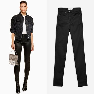 Black Coated Jamie Jeans