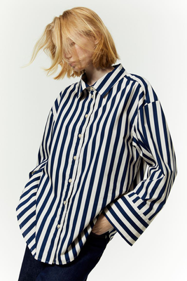 Striped Cotton Shirt from H&M