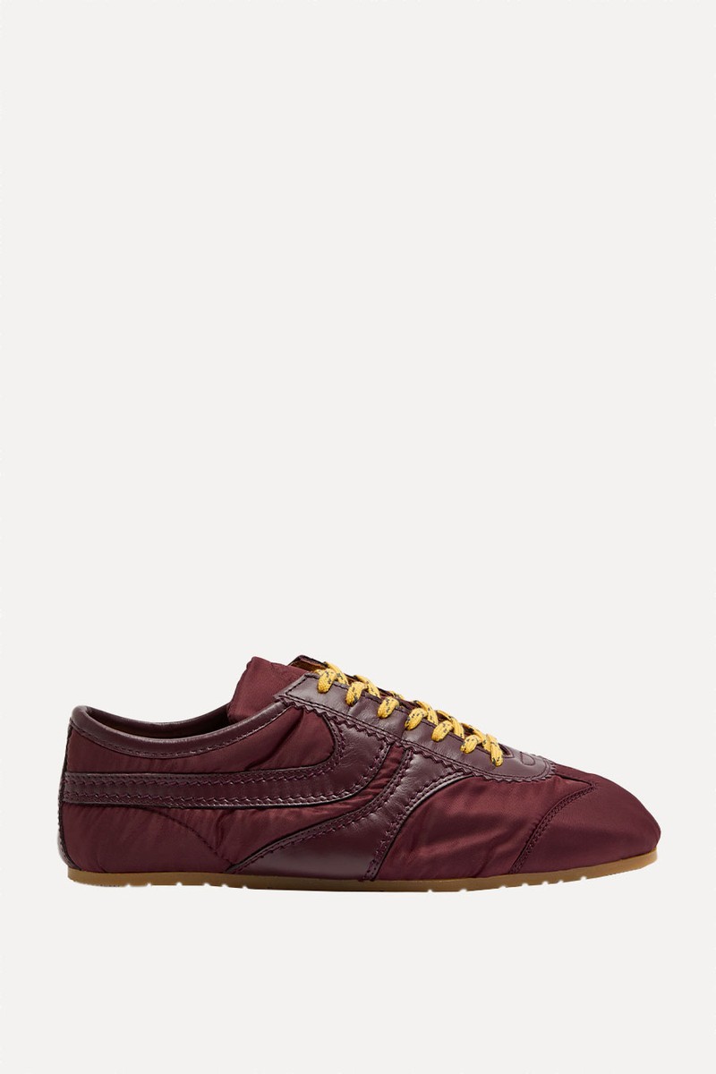 Dustin Panelled Nylon Sneakers from Dries Van Noten