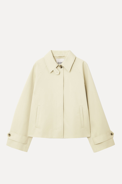 Short Twill Trench Coat  from COS