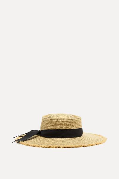 The Ventura Woven Raffia Hat  from Lack Of Color