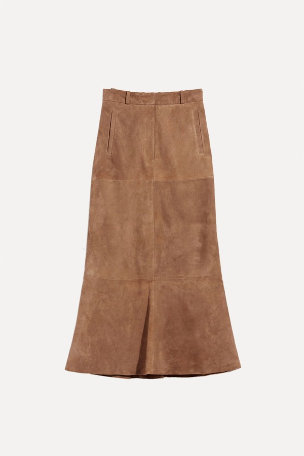 Suede Midi Skirt from & Other Stories