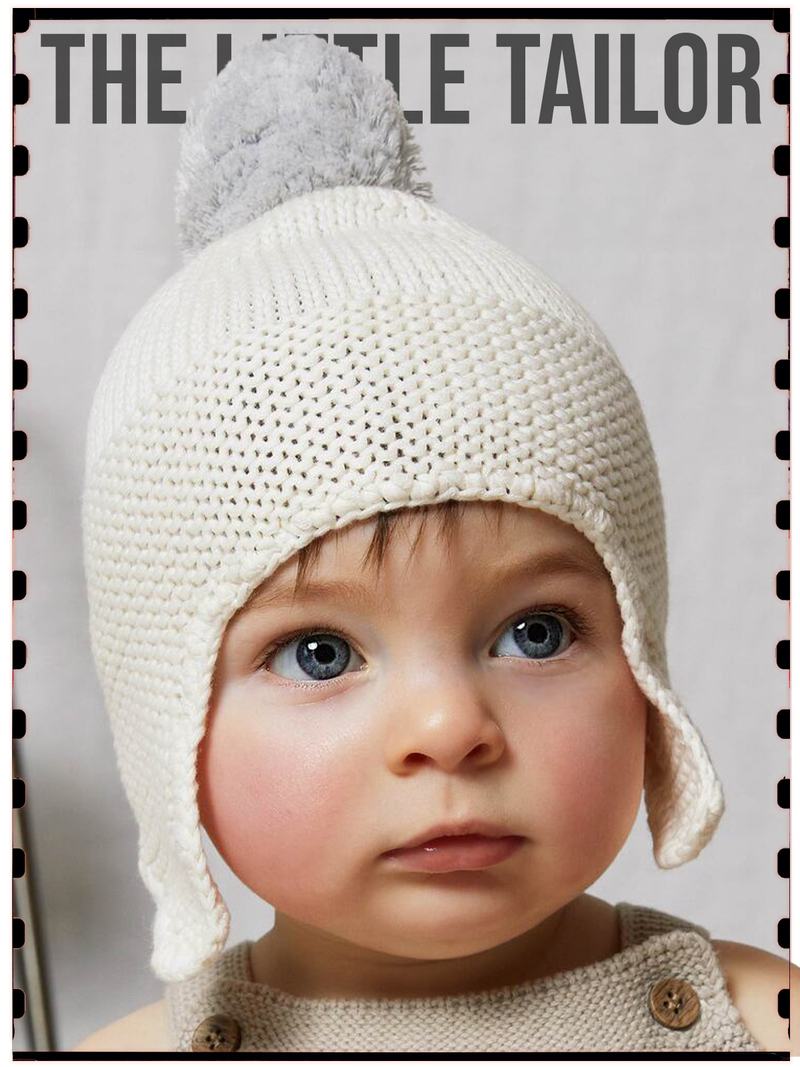 Cotton Knitted Bobble from The Little Tailor