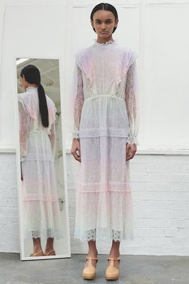 Sienna Pastel Ombre Lace Dress