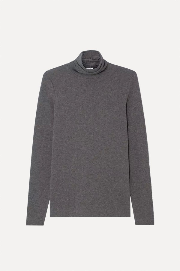 x from Cotton Roll Neck Top With Wool, £29 | John Lewis