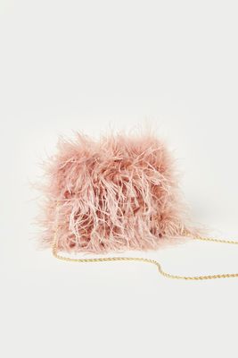 Zahara Feather Pouch from Loeffler Randall