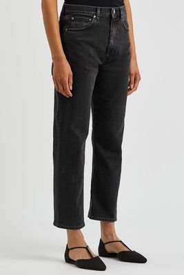 Twisted Seam Straight-Leg Jeans from Totême