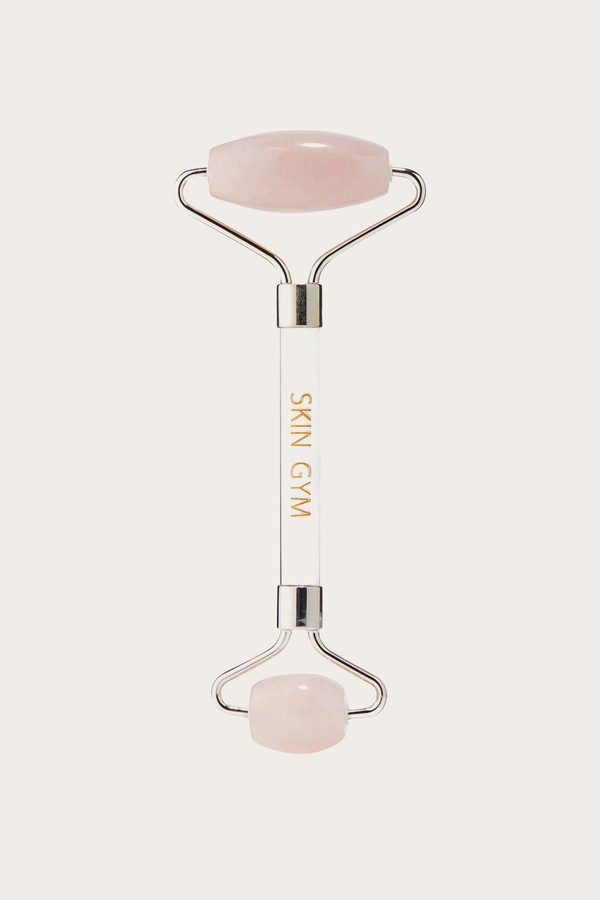 Rose Quartz Facial Roller from Skin Gym
