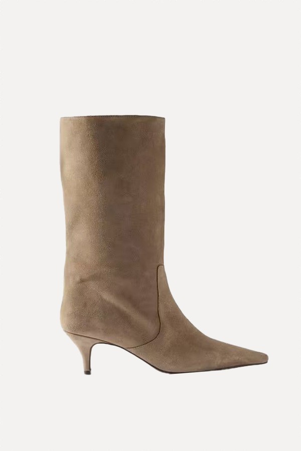 Bode Suede Calf Boots from Mint Velvet