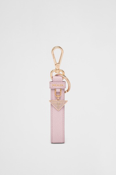 Saffiano Leather Keyring from Prada