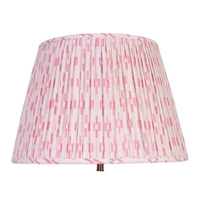 Pleated Dash Lampshade from Molly Mahon