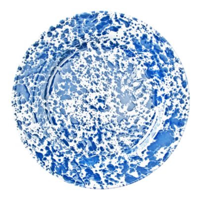 Blue Splatter Dinner Plate from Not-Another-Bill