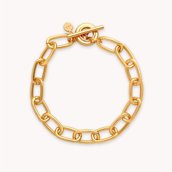 Ripple T-Bar Chunky Bracelet