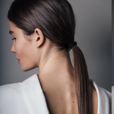 How To Create A Sleek, Low Ponytail