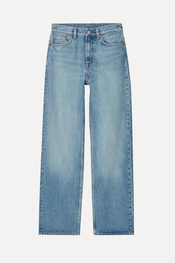 Column Straight-Leg Jeans from COS