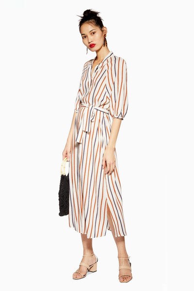 Stripe Shirt Dress