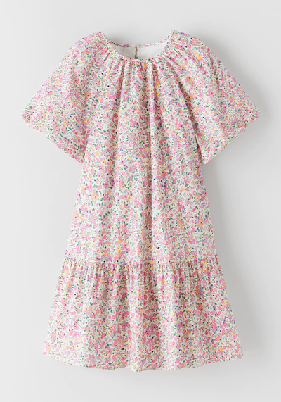 Floral Print Midi Dress from Zara