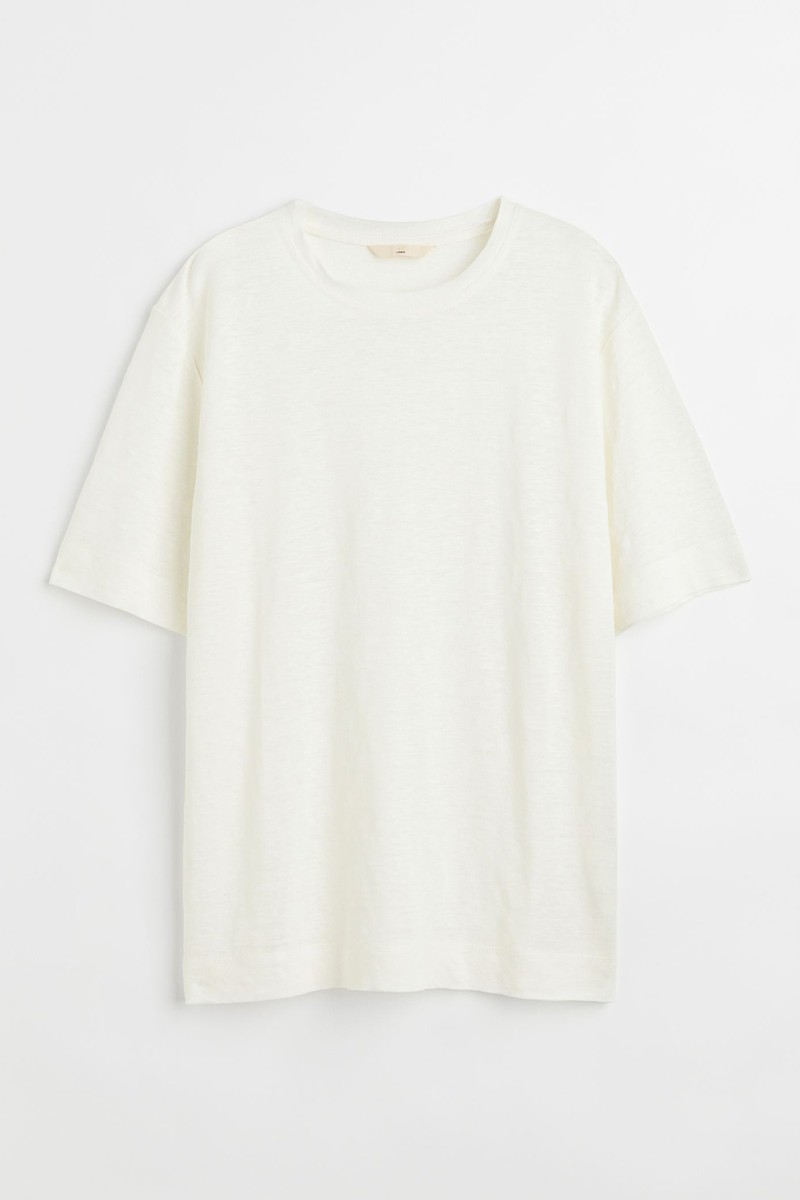 Linen T-Shirt from H&M