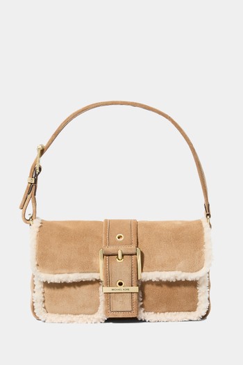 Colby Medium Suede Shoulder Bag