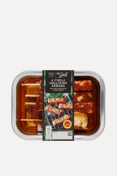 4 Chilli Halloumi Kebabs from M&S