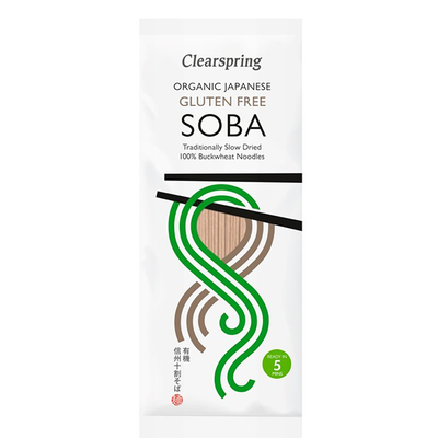 Wheat Free Organic Soba Buckwheat Noodles from Clearspring