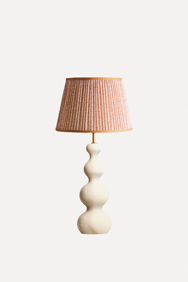 Wobster Table Lamp With Straight Empire Shade