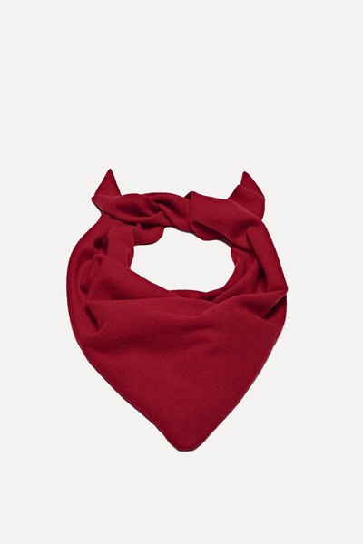 Fine Wool Blend Bandana from Massimo Dutti