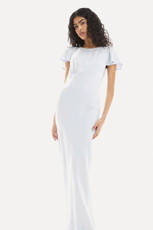 Bridesmaid Cowl Back Maxi Dress from Maids To Measure