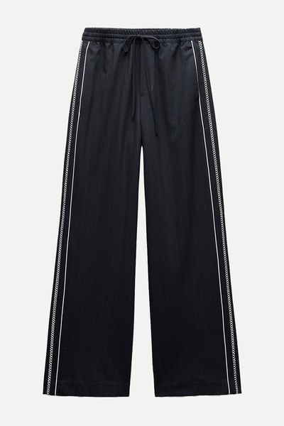 Pyjama Trousers With Side Stripes from Zara