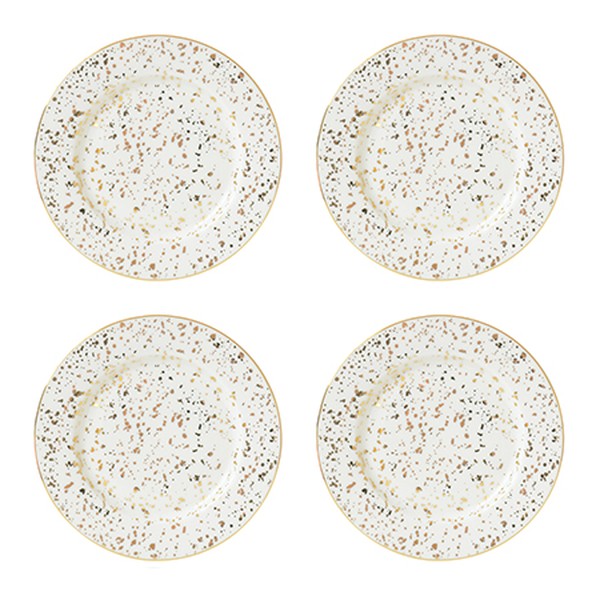 Doolittle Splatter Tea Plates from Bombay Duck