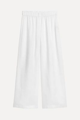 Wide Linen Trousers from ARKET