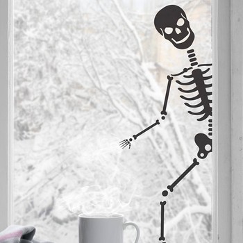 Peeping Skeleton Wall Sticker from Nutmeg Wall Stickers