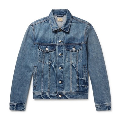 Indigo Dyed Denim Jacket from J.Crew