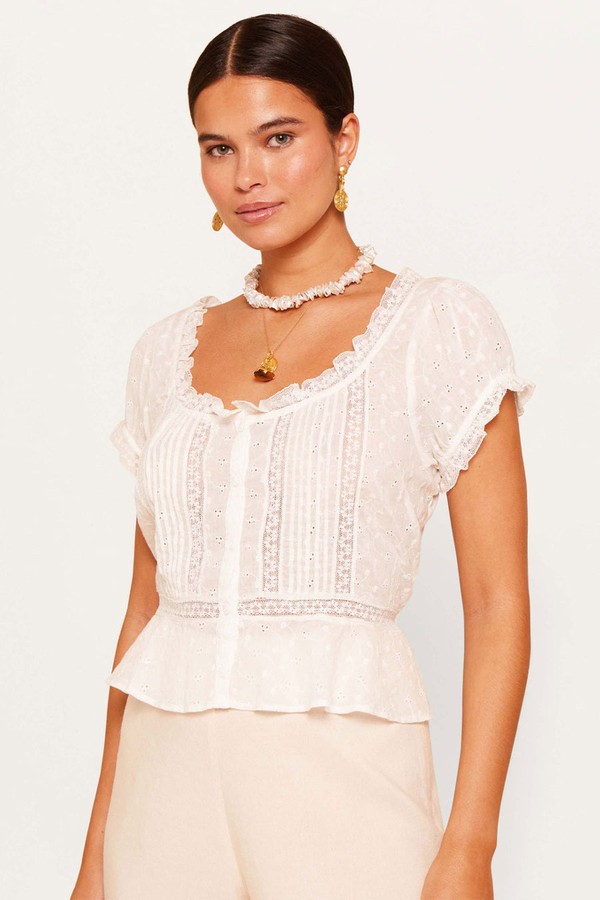 Sandi Cotton Top from Rixo