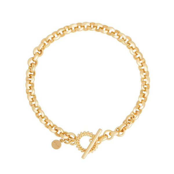 Wreath T-Bar Chunky Bracelet from Astrid & Miyu