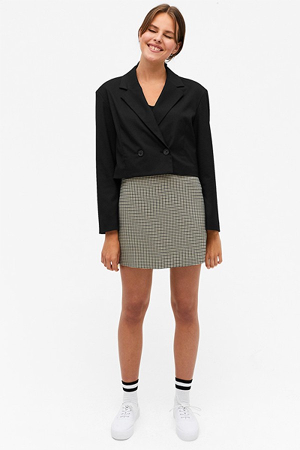 Cropped Blazer from Monki