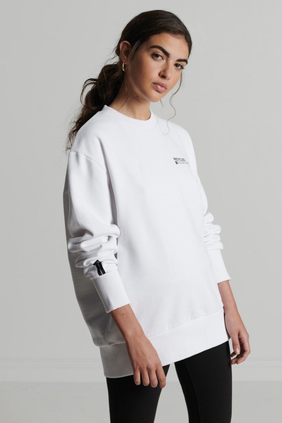 Recycled Micro Top Crew Sweatshirt