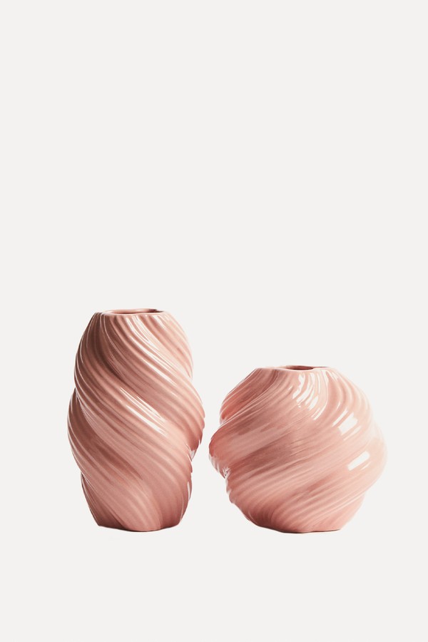 Set Of 2 Mini Stoneware Vases from H&M
