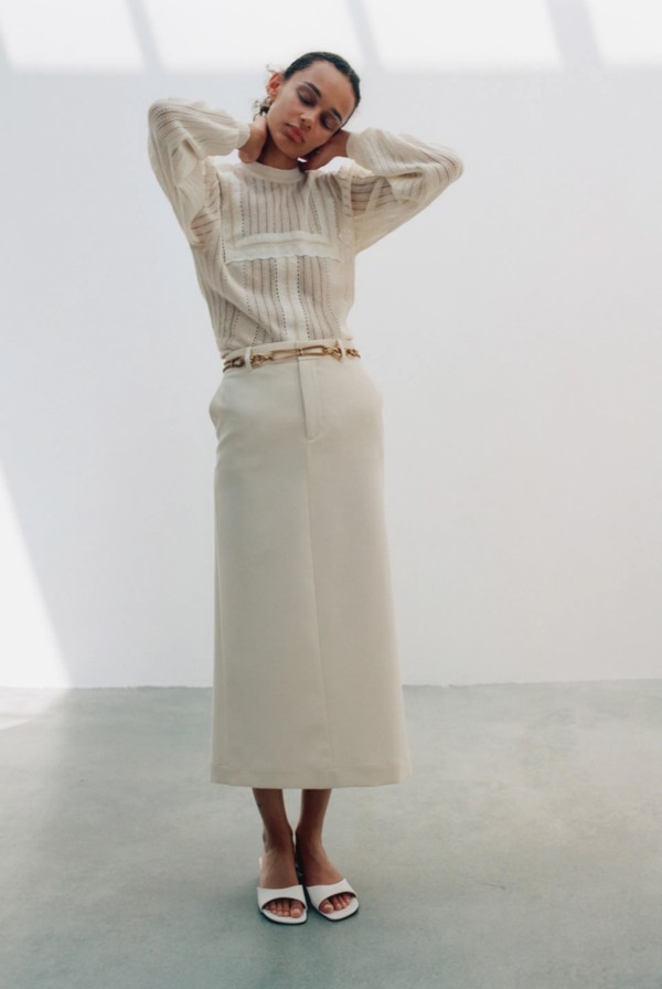 Knit Romantic Top from Zara