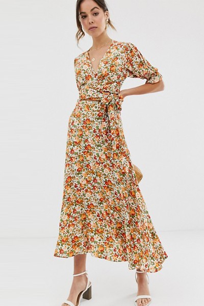 Asiya Floral Midi Skirt from Faithfull The Brand