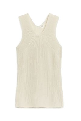 Knitted Sleeveless Top from ARKET