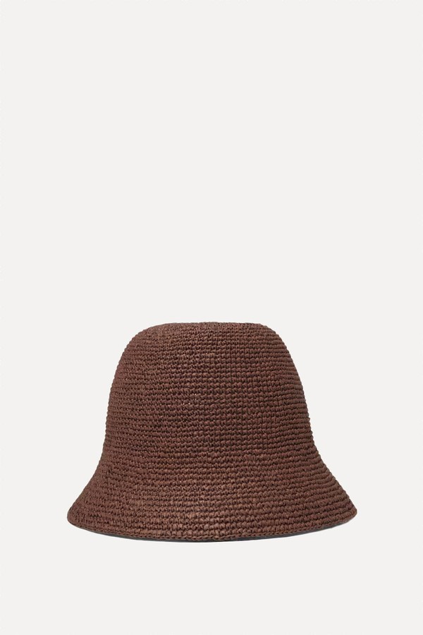 Woven Straw Bucket Hat from & Other Stories