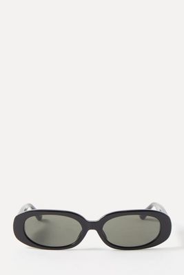 Cara Oval Acetate Sunglasses from Linda Farrow